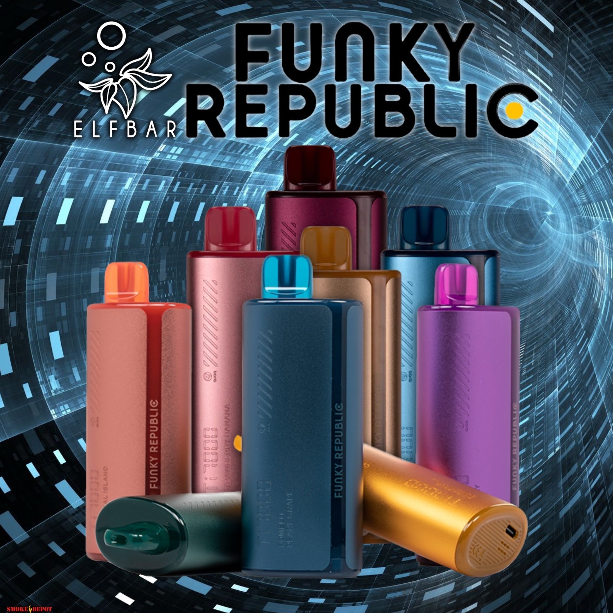 Funky Republic Rechargeable Disposable [7000] WHEN YOU BUY 3, PAY 64.99