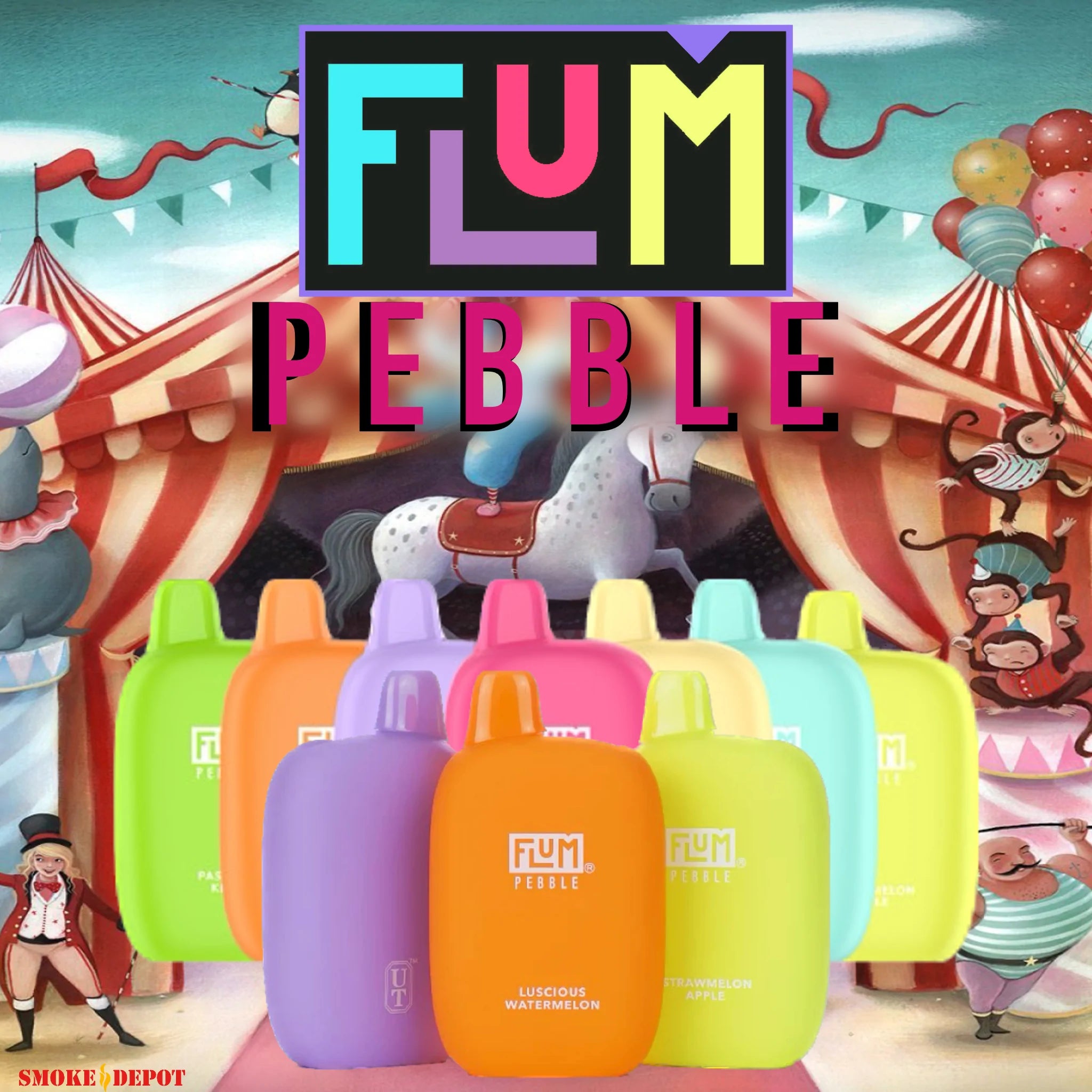 FLUM Pebble Rechargeable Disposable [6000] WHEN YOU BUY 3 PAY 59.99