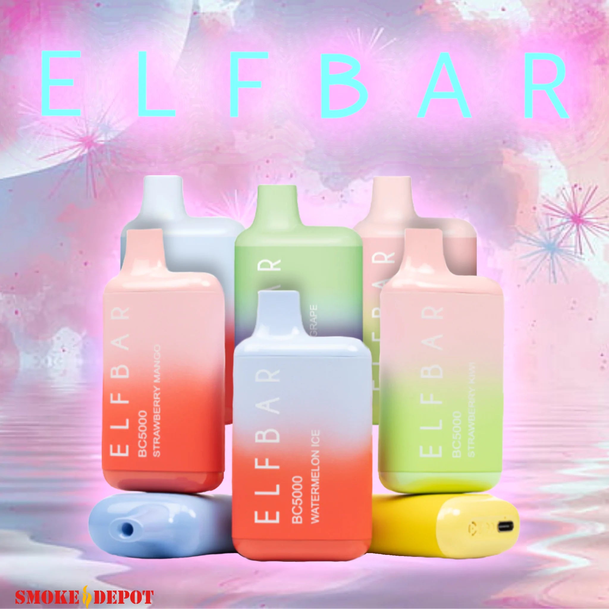 ELF BAR BC5000 Rechargeable Disposable [5000]   WHEN YOU BUY 3, PAY 54.99