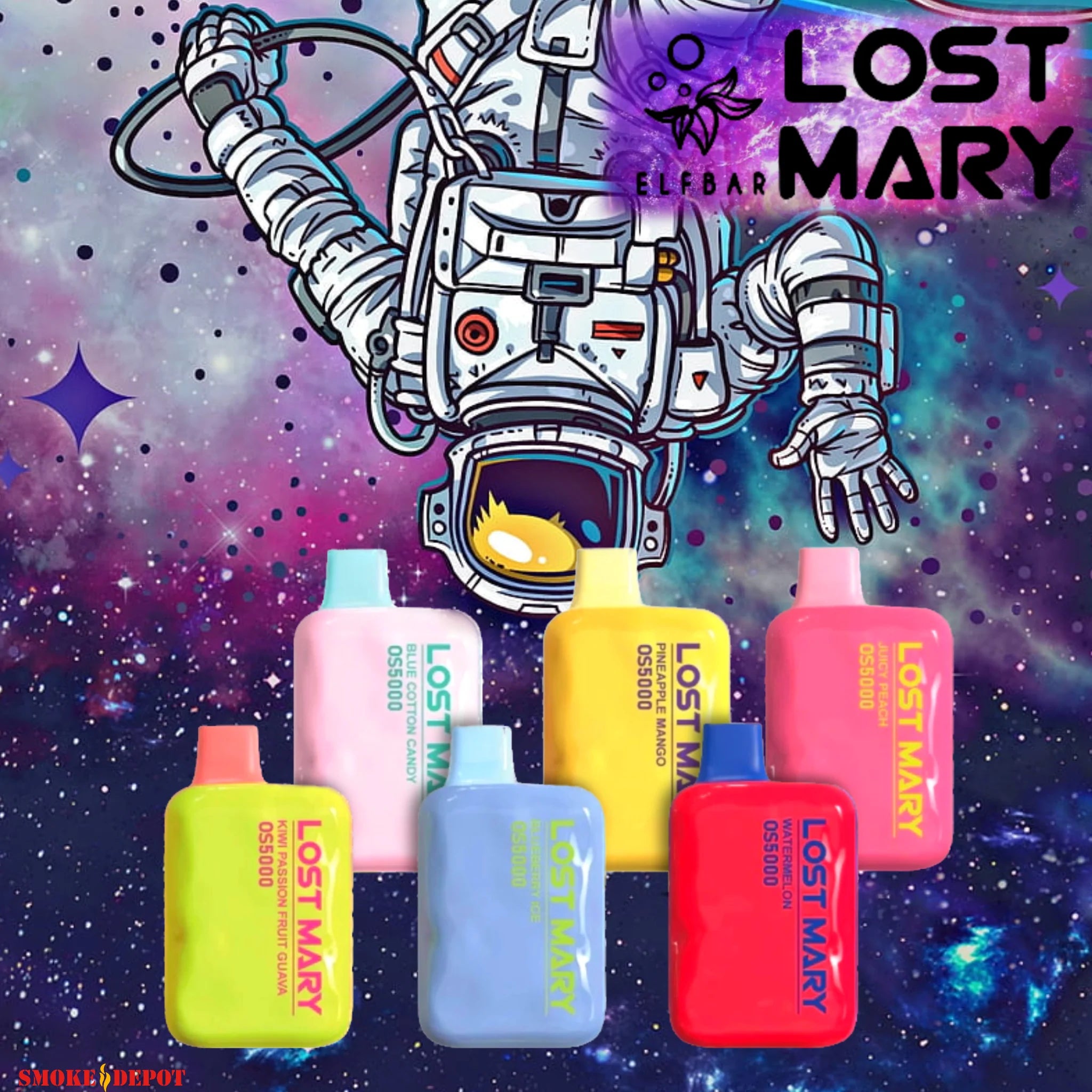 ELF BAR Lost Mary Rechargeable Disposable [5000] WHEN YOU BUY 3, PAY 54.99