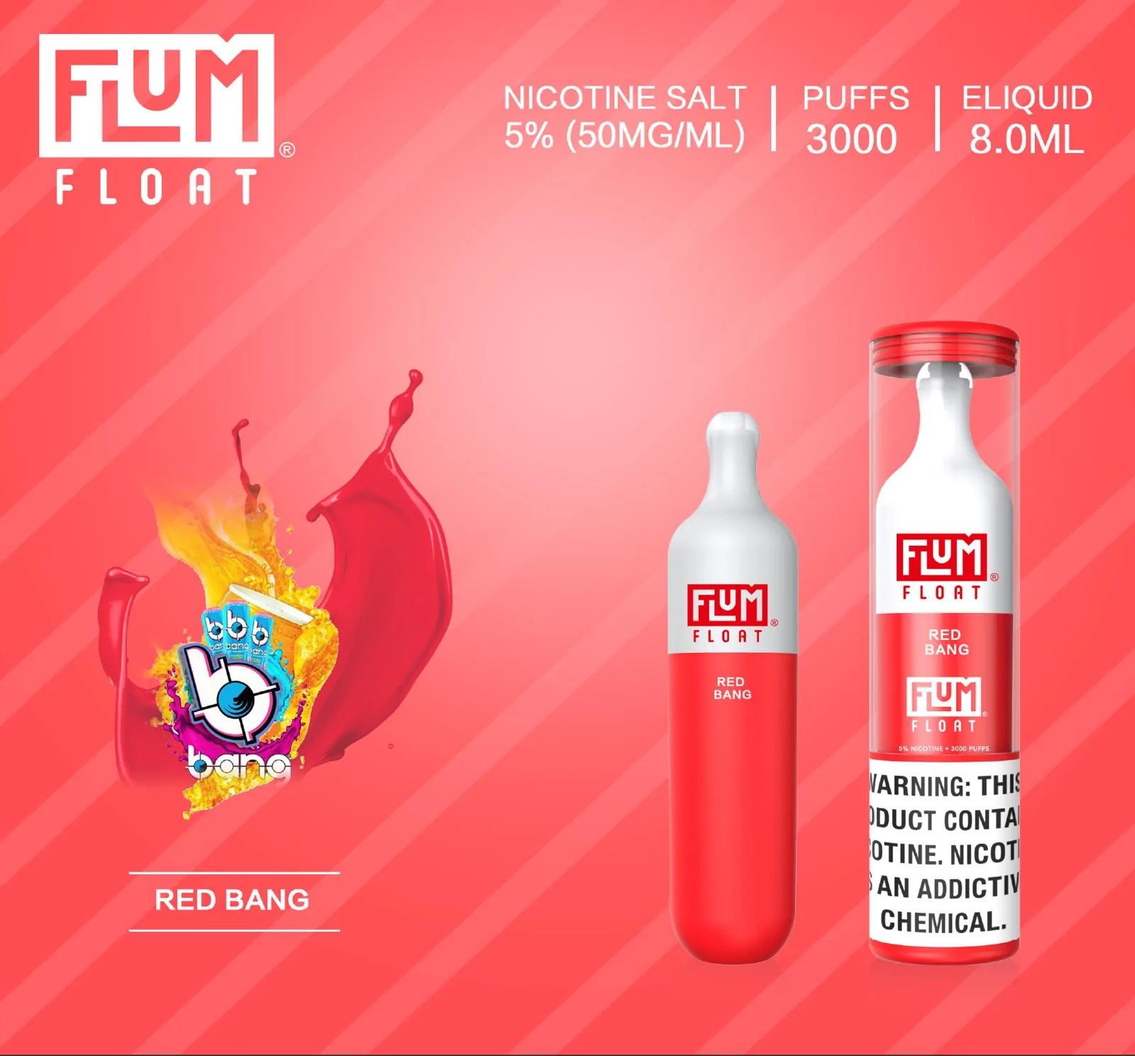 FLUM FLOAT Disposable [3000] WHEN YOU BUY 3, PAY49.99